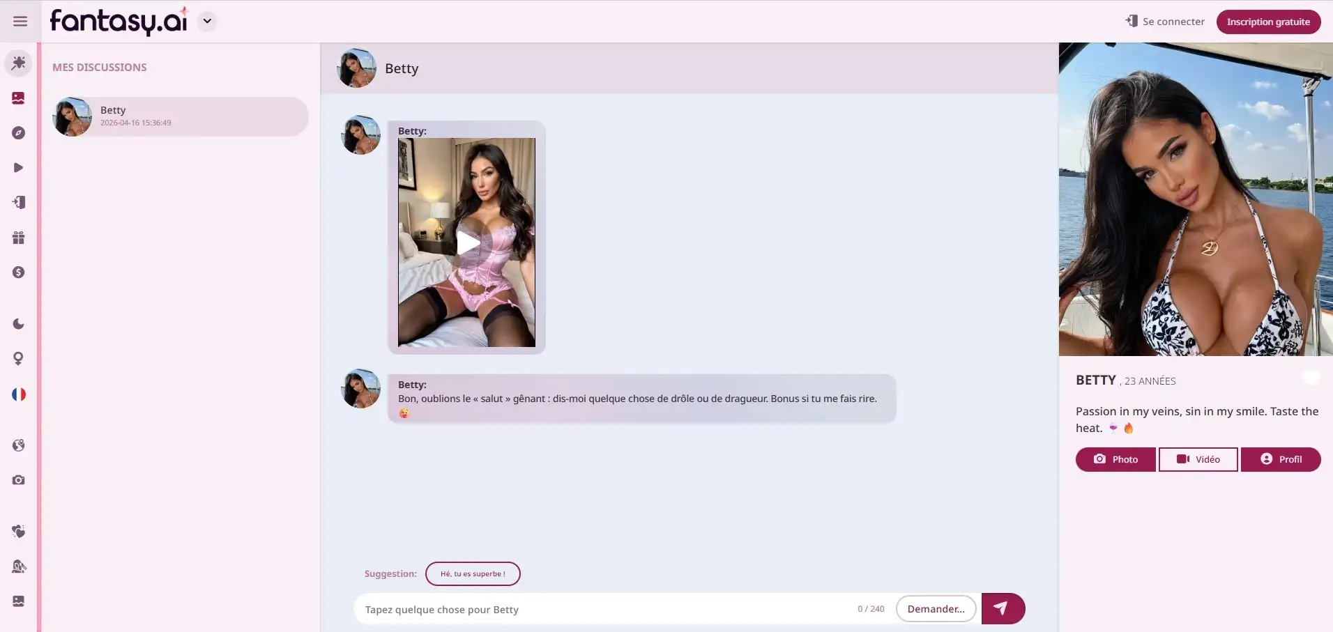 Fantasy AI character catalog