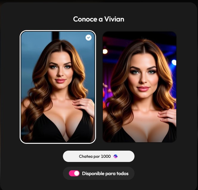 Joi AI: confirmation popup to convert a photo into a chattable character