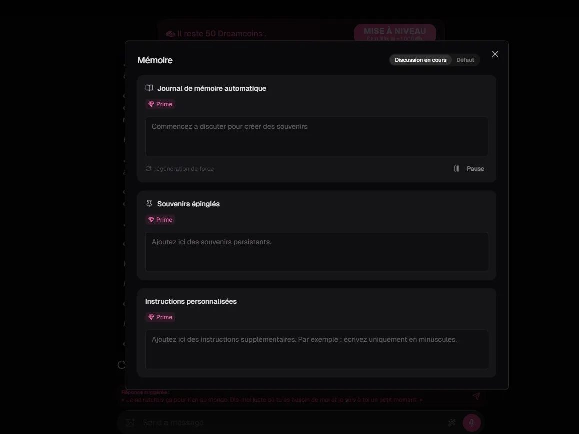 OurDream AI Review — complete memory system