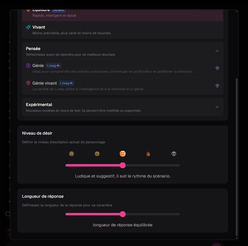 OurDream fine settings customization